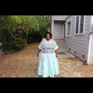 Mint Green Gown